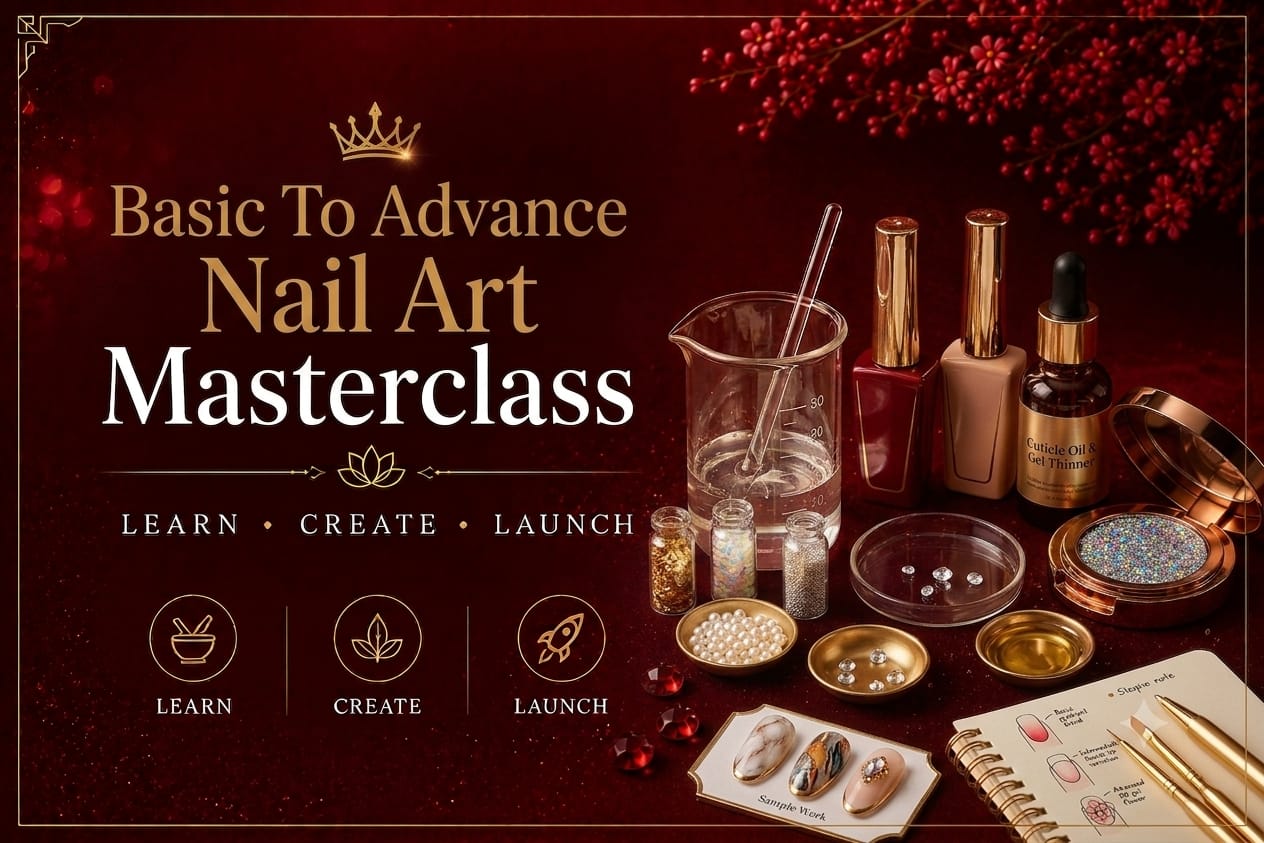 Basic To Advance Nail Art  : Masterclass.. 1